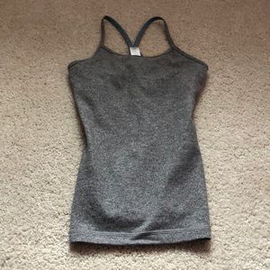 ivivva girls grey tank top